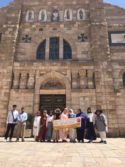 Öğrencilerimiz Madaba kentinde!